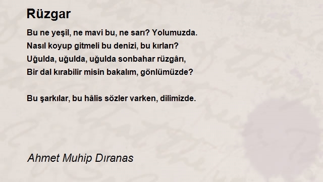 Ahmet Muhip Dıranas