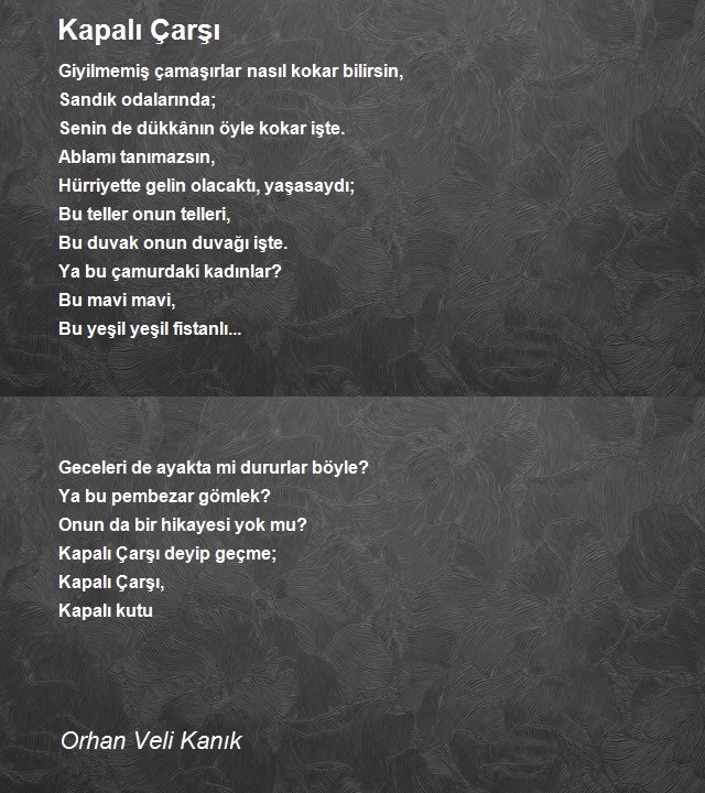 Orhan Veli Kanık