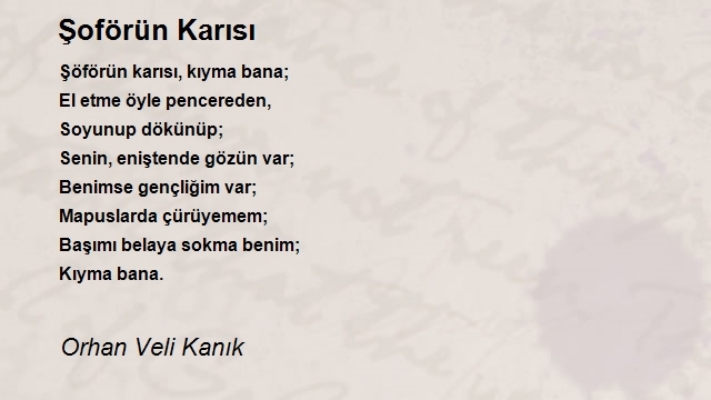 Orhan Veli Kanık