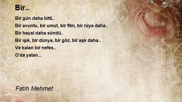 Fatih Mehmet