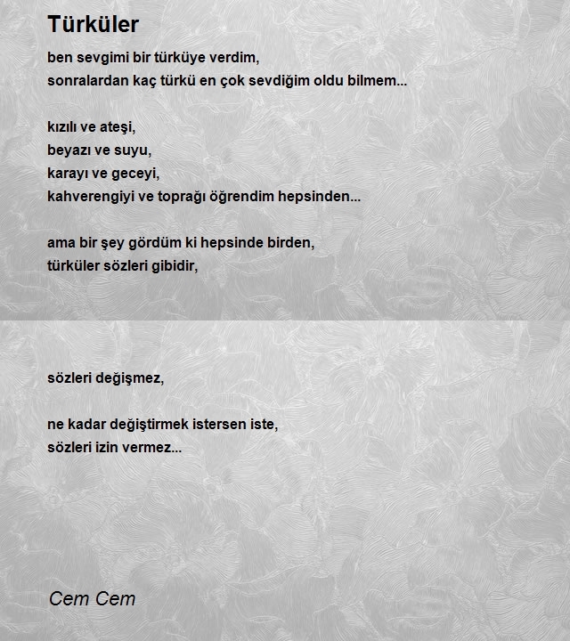 Cem Cem