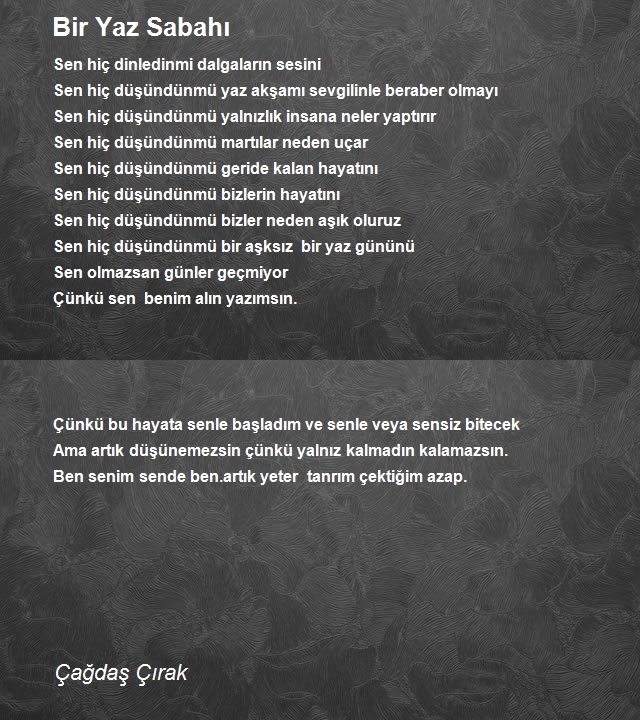 Çağdaş Çırak