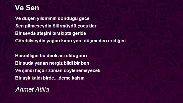 Ahmet Atilla