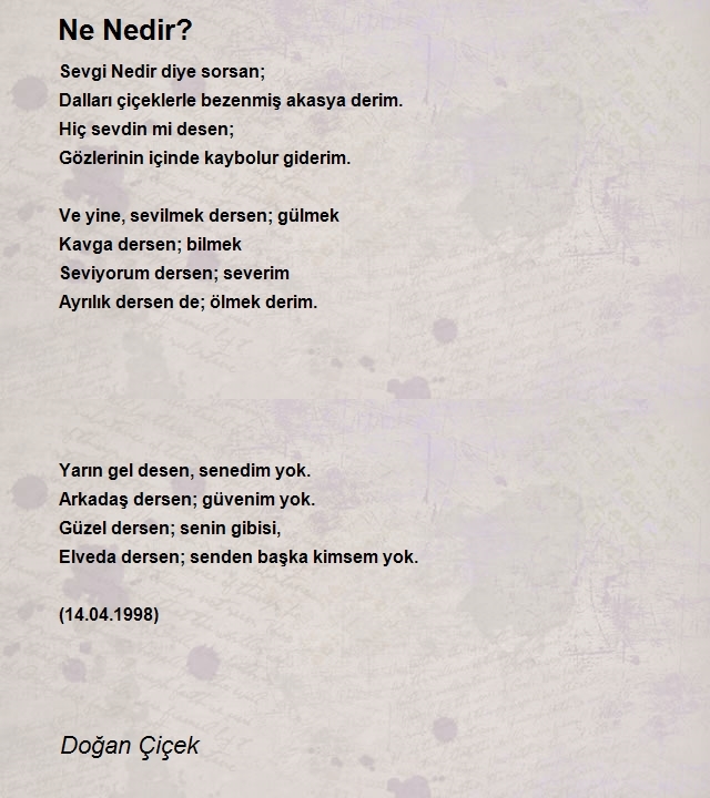 Doğan Çiçek