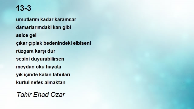 Tahir Ehad Ozar