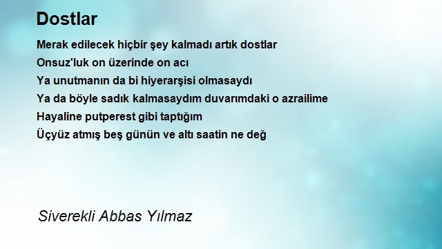 Siverekli Abbas Yılmaz