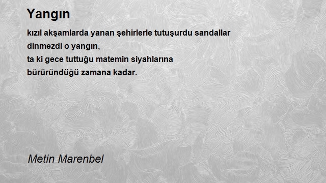 Metin Marenbel