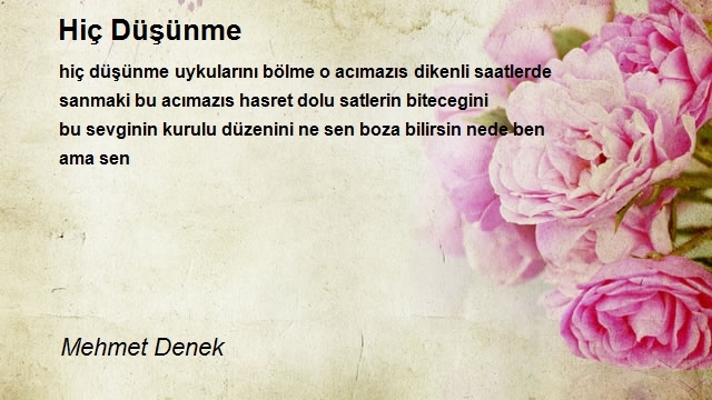 Mehmet Denek