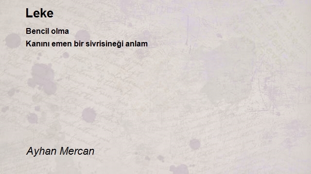 Ayhan Mercan