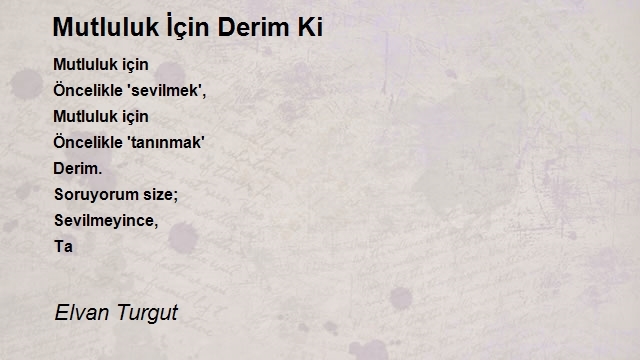 Elvan Turgut