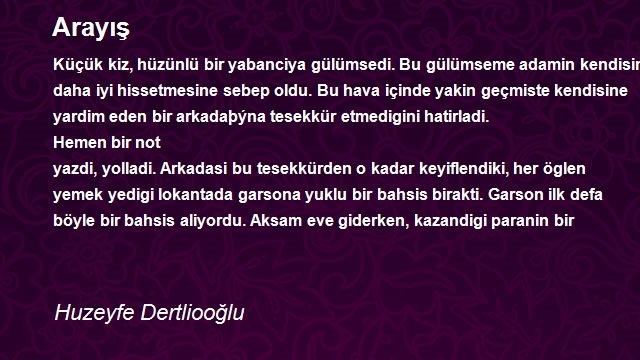 Huzeyfe Dertliooğlu