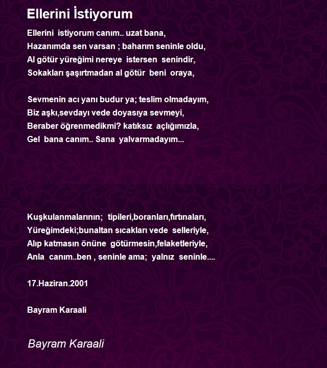 Bayram Karaali