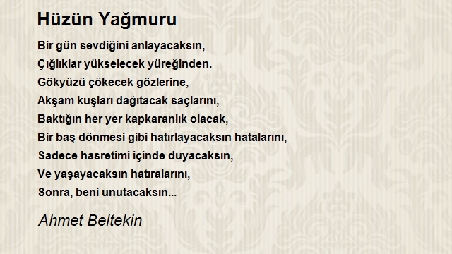 Ahmet Beltekin