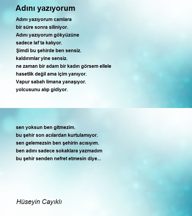 Hüseyin Cayıklı