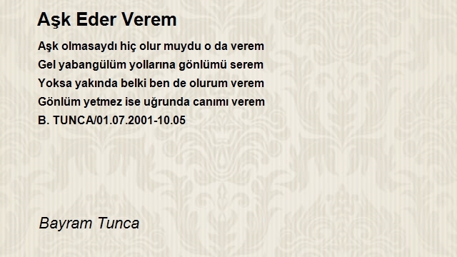 Bayram Tunca