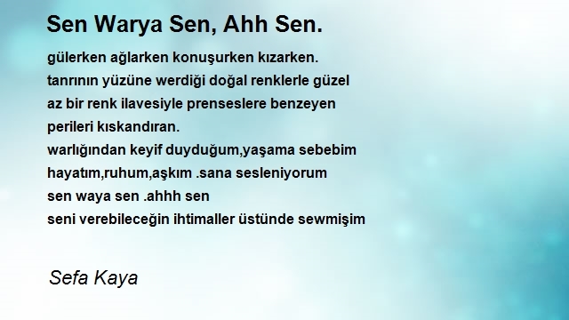 Sefa Kaya