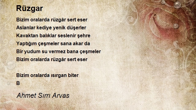 Ahmet Sırrı Arvas