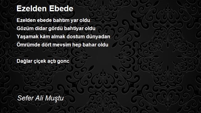 Sefer Ali Muştu