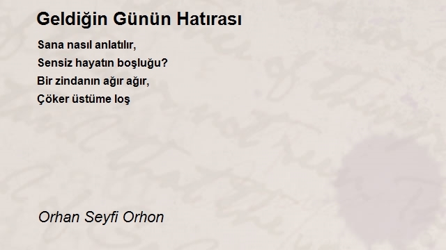 Orhan Seyfi Orhon