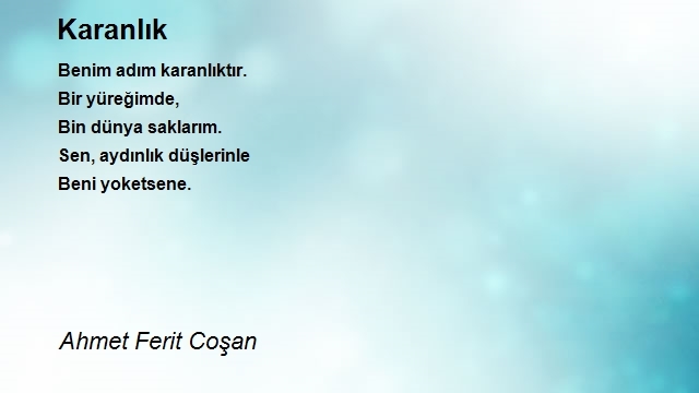 Ahmet Ferit Coşan