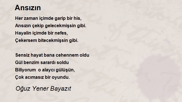 Oğuz Yener Bayazıt