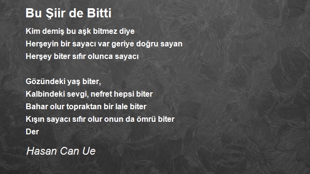 Hasan Can Ue