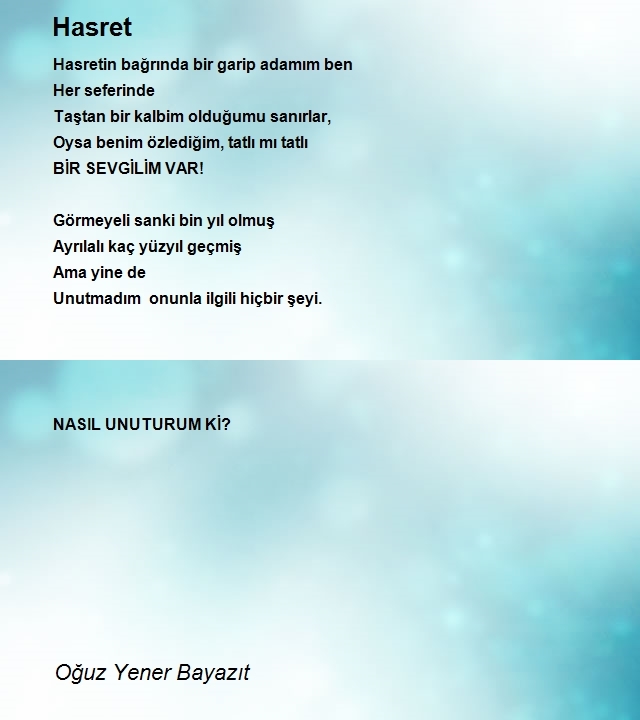 Oğuz Yener Bayazıt