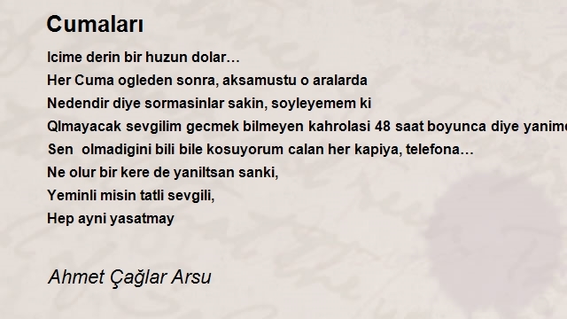 Ahmet Çağlar Arsu