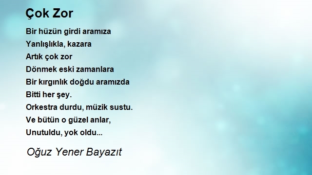 Oğuz Yener Bayazıt