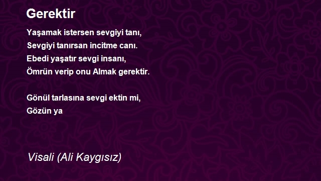 Visali (Ali Kaygısız)