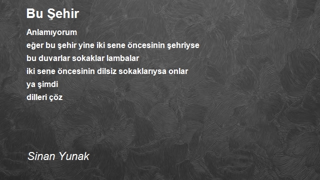 Sinan Yunak