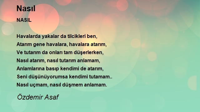 Özdemir Asaf