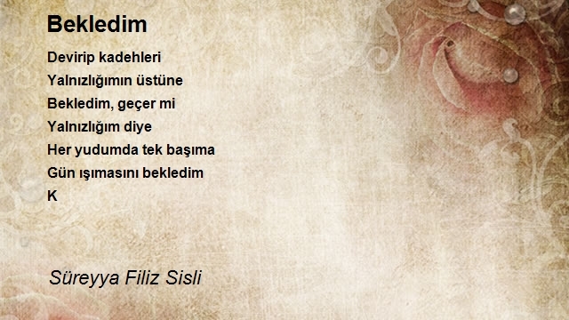 Süreyya Filiz Sisli