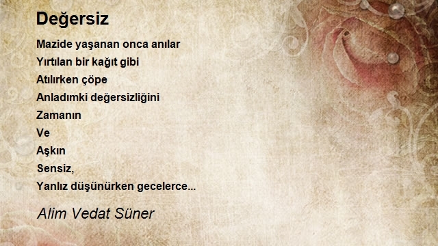 Alim Vedat Süner