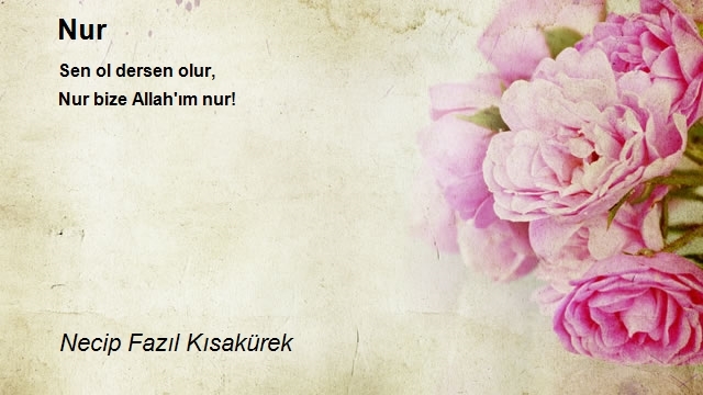 Necip Fazıl Kısakürek