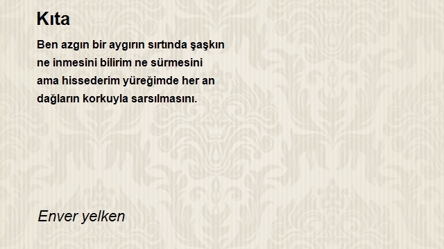 Enver yelken