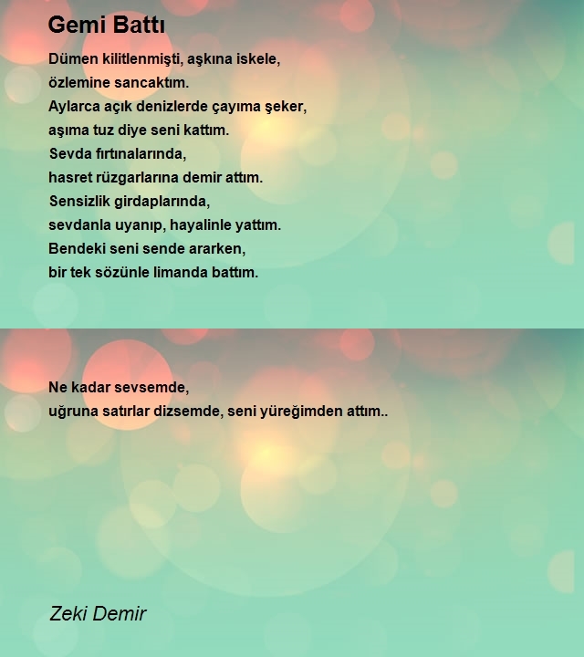 Zeki Demir