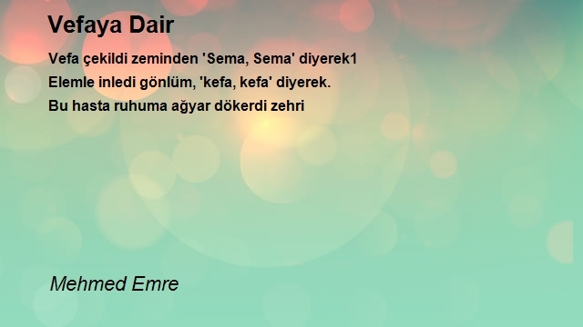 Mehmed Emre