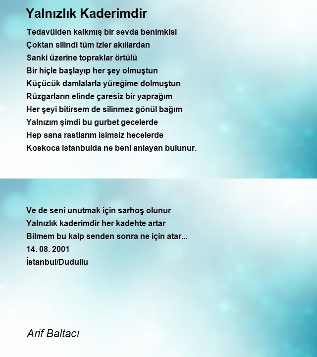 Arif Baltacı