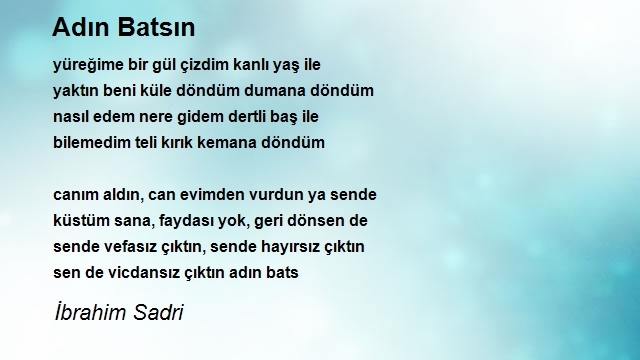 İbrahim Sadri