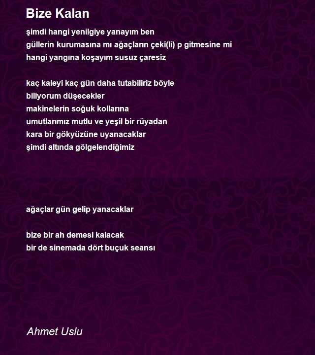 Ahmet Uslu