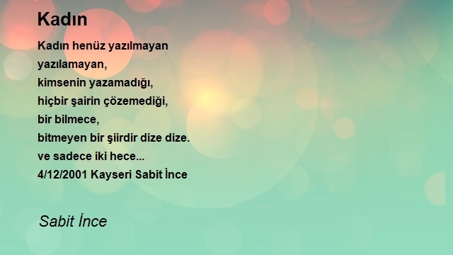 Sabit İnce