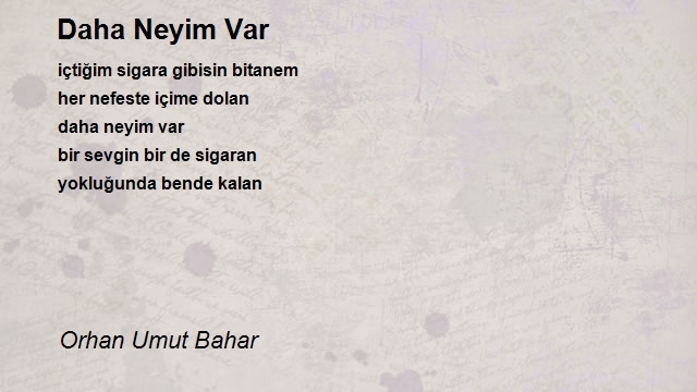 Orhan Umut Bahar