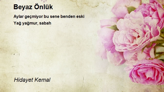 Hidayet Kemal