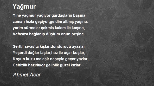 Ahmet Acar