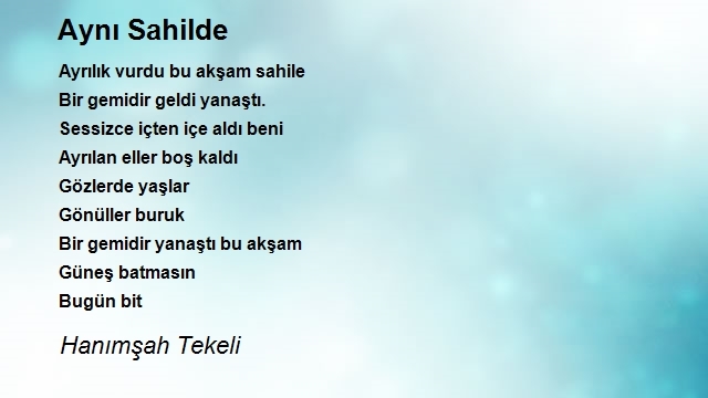 Hanımşah Tekeli