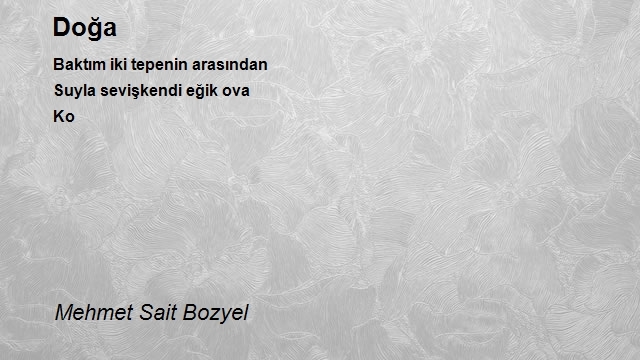 Mehmet Sait Bozyel