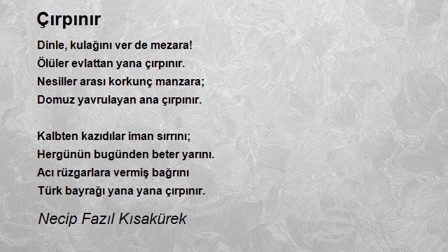 Necip Fazıl Kısakürek