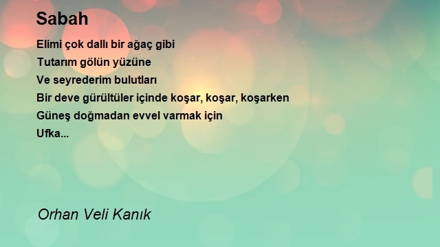 Orhan Veli Kanık