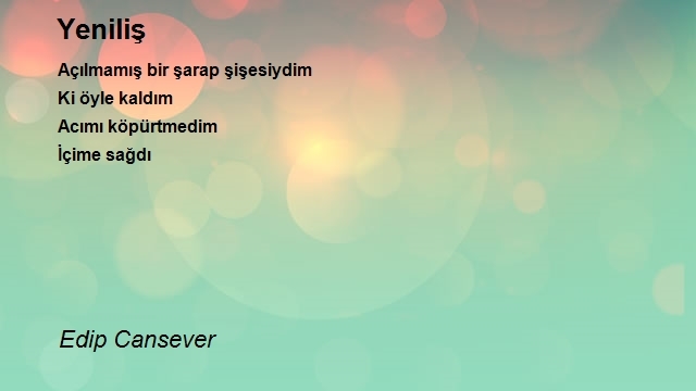 Edip Cansever